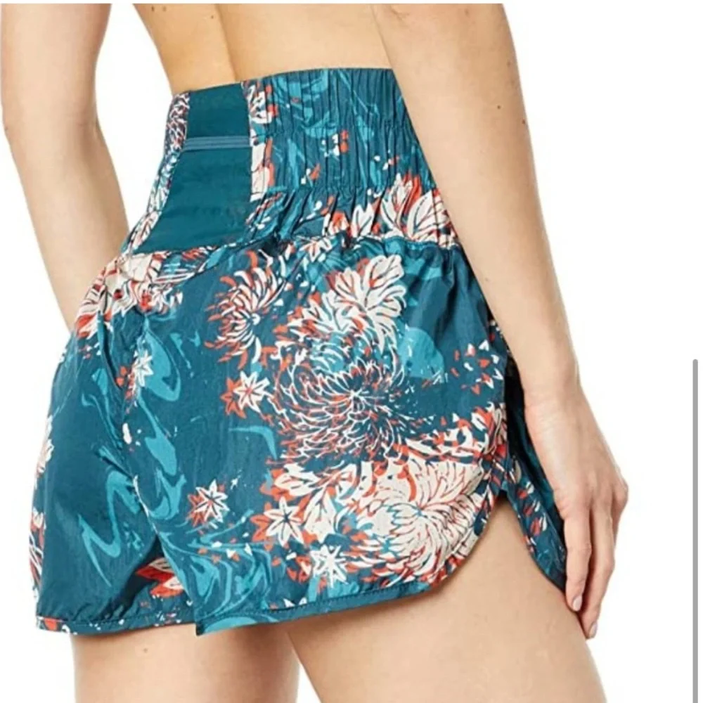 FP Movement Free People High Waisted Vintage Running Shorts Empire Jewel Small - Picture 7 of 7